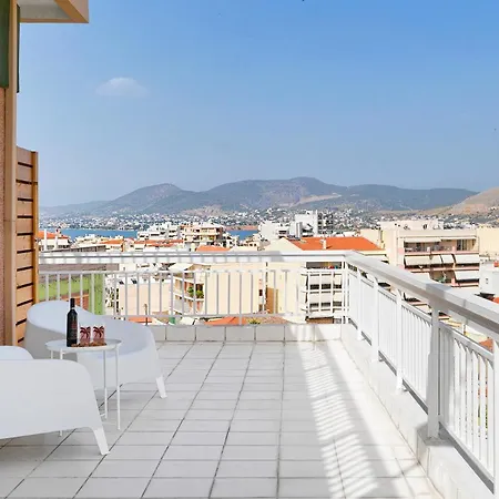 Modern Penthouse Overlooking Halkis